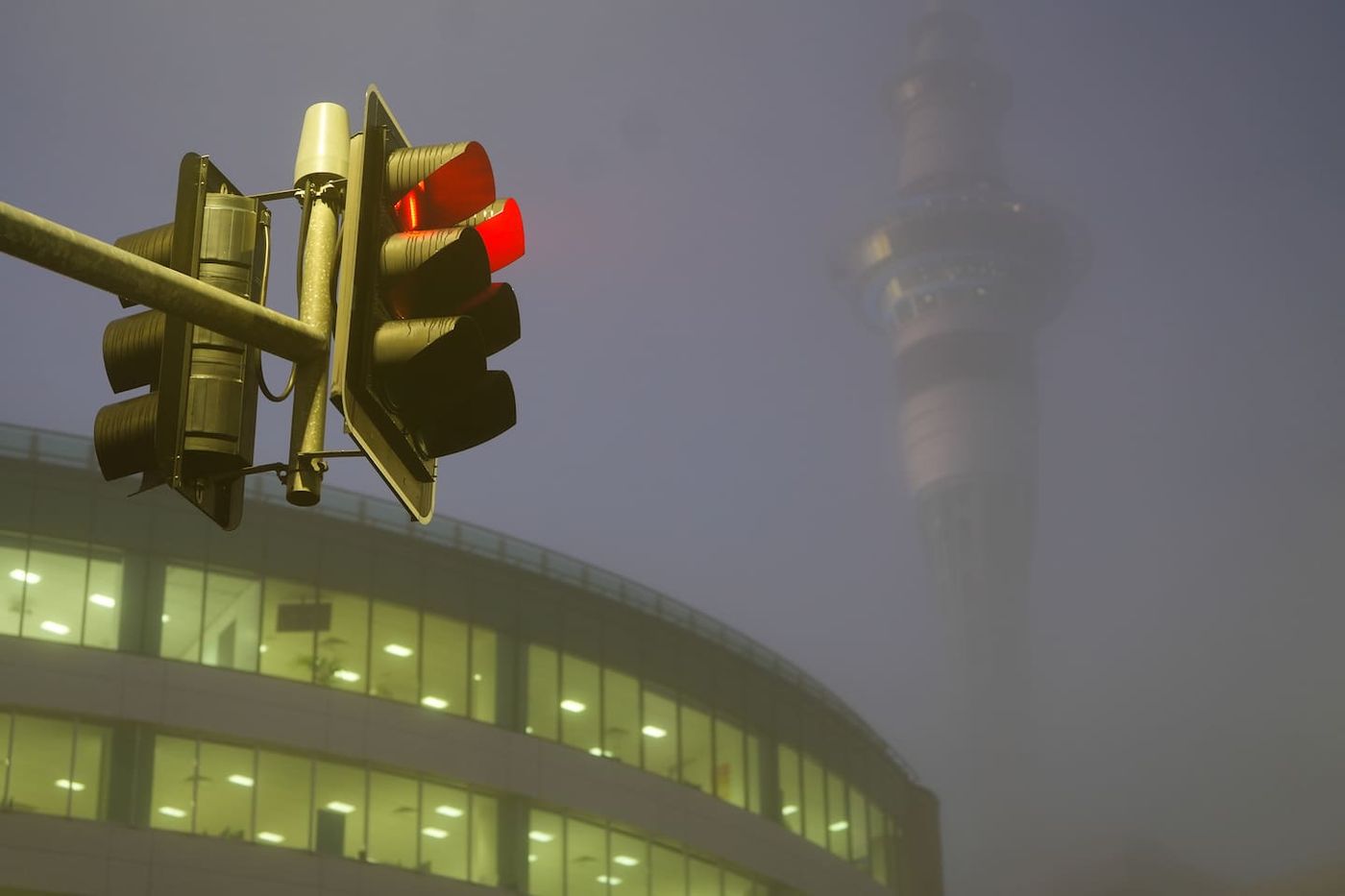 Fog causes flight restrictions at Auckland Airport. Photo / Cameron Pitney